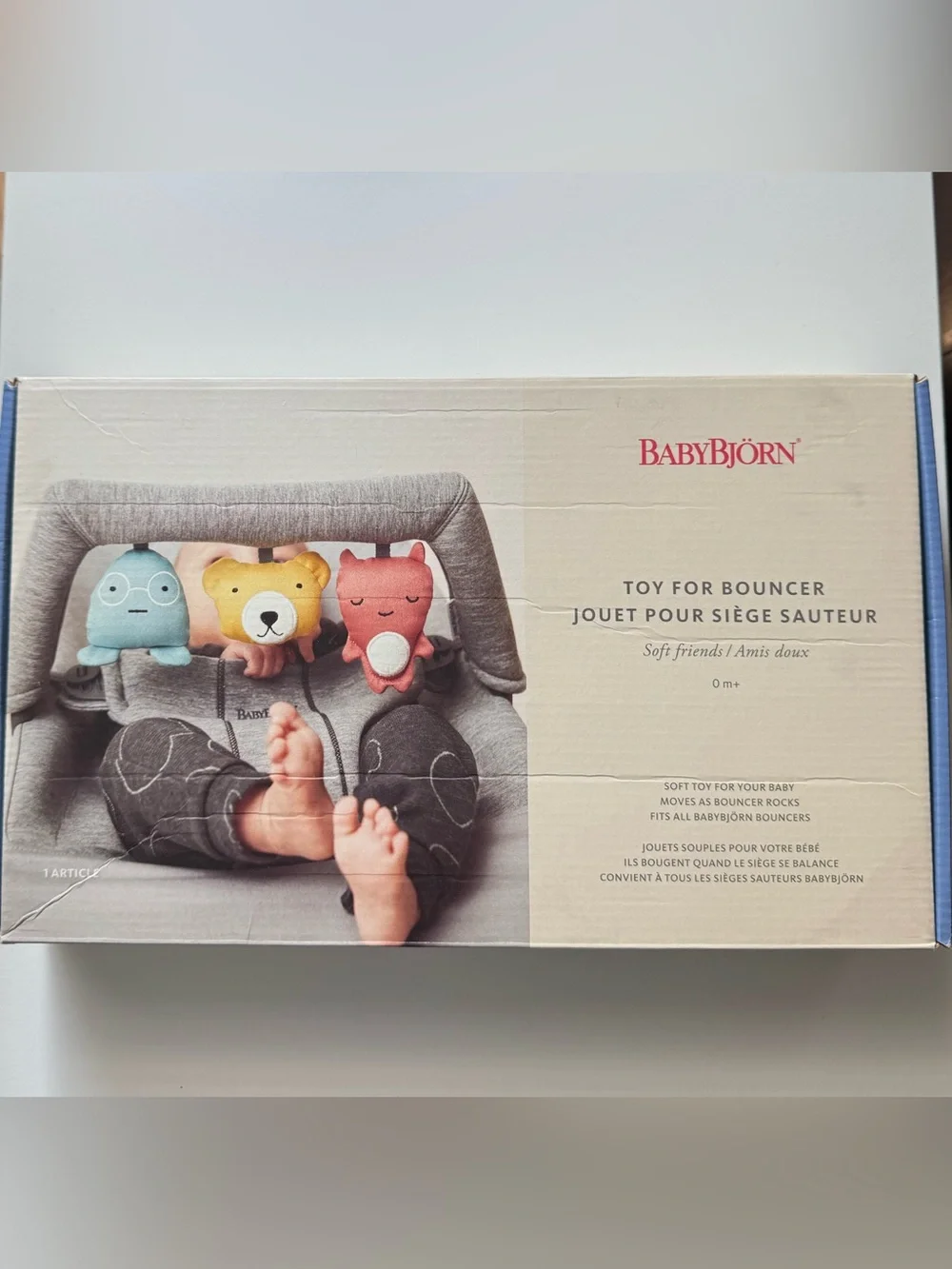 BABYBJORN Soft Friends Bouncer Toy